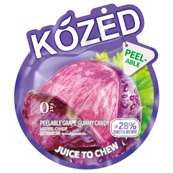 Kozed - Peelable Gummy Candy - 60 Count (Case)