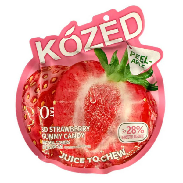 Kozed - Peelable Gummy Candy - 60 Count (Case)