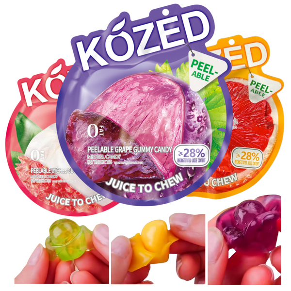 Kozed - Peelable Gummy Candy - 60 Count (Case)