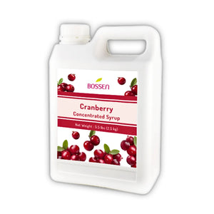 Bossen - Cranberry Syrup - 5.5lbs - DSF2501