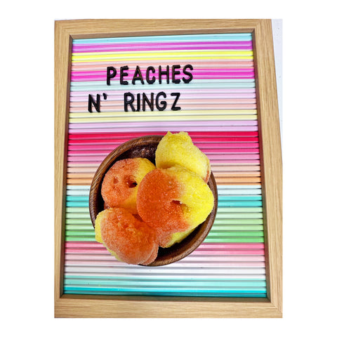 Frostline 808 - Freeze Dried Candy - Peach N Ringz