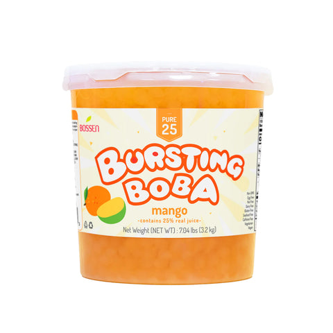 Bossen - Pure25 Bursting Boba - Mango - BBP002 (7.26lbs)