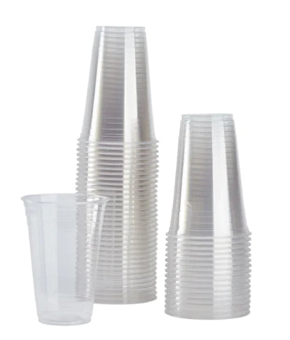 PLA Plastic Cup - 98mm - 24oz - 600 Count Case - TC-2424-PLA-CUP