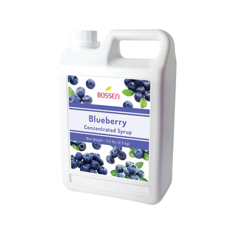 Bossen - Blueberry Syrup - 5.5lbs - DS0172