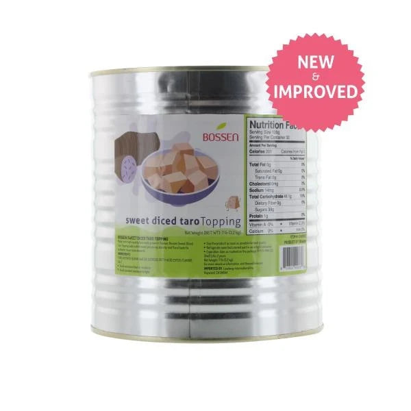 Bossen - Canned Sweet Diced Taro (CASE) - CA0063 (42lbs)