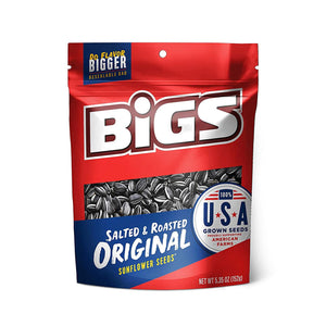 Bigs - Sunflower Seeds - 5.35oz - Salt & Roasted Original