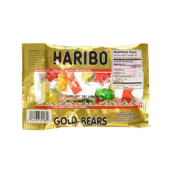 Haribo - Gummies - 2oz - Gold Bears