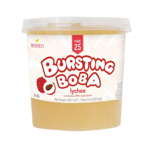Bossen - Pure25 Bursting Boba - Lychee - BBP003 (7.26lbs)