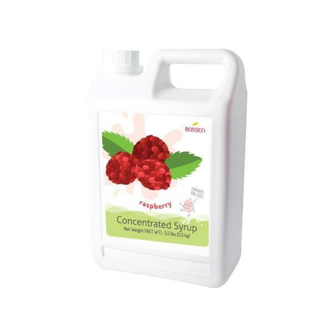 Bossen - Raspberry Syrup - DS0272 (5.5lbs)