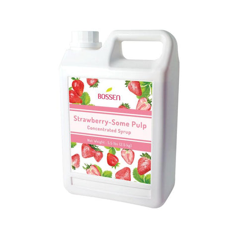 Bossen - Strawberry-Some Pulp Syrup - DSF0111 (5.5lbs)